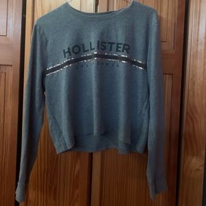 Hollister cropped shirt